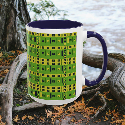 Accent Coffee Mug (11, 15oz)_ N Series SPW ACMUG PT2WW003_ Limited Edition Mug by WesternWaves