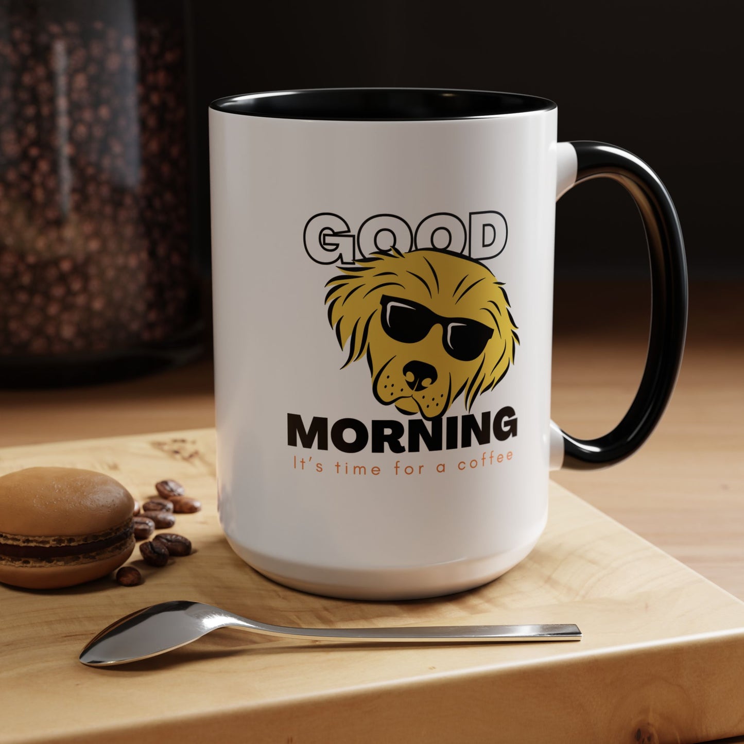 Accent Coffee Mug (11, 15oz)_ N+ Series ACMUG PT2WW012_ Limited Edition Mug by WesternWaves