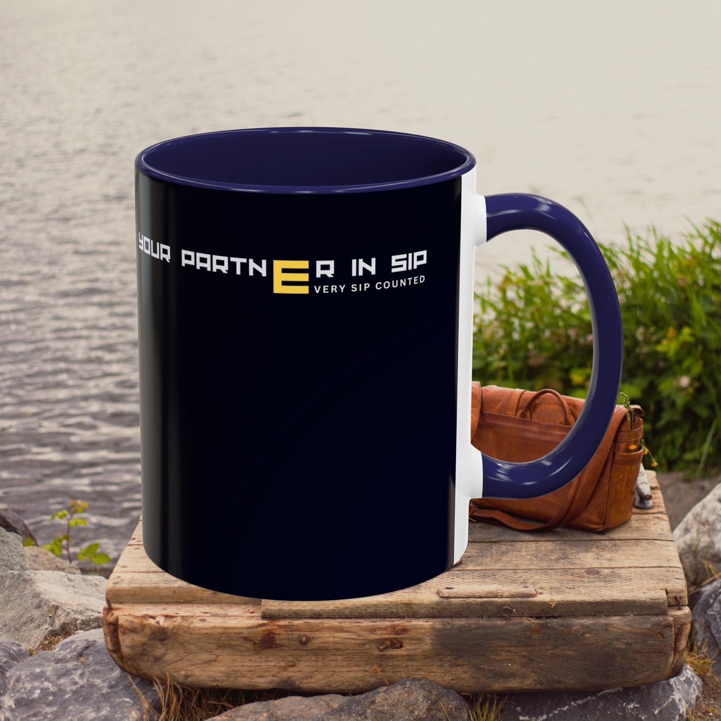 Accent Coffee Mug (11, 15oz) _ N2 Series SPW ACMUG PT2WW004_ Limited Edition Blend Style & Functionality by WesternWaves: