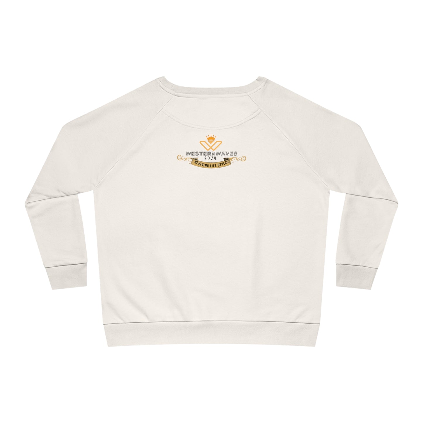 Women's Dazzler Relaxed Fit Sweatshirt _ N2 Series SPW WDRFSS PT2WW003_ Limited Edition Attribution to Stanley/Stella by WesternWaves: