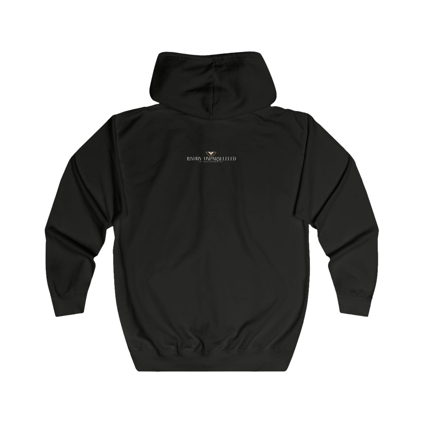 Unisex Full Zip Hoodie_ N7+ Series USFZHOODIE PT2WW004_ Limited Edition Trendy Vibes by WesternWaves: