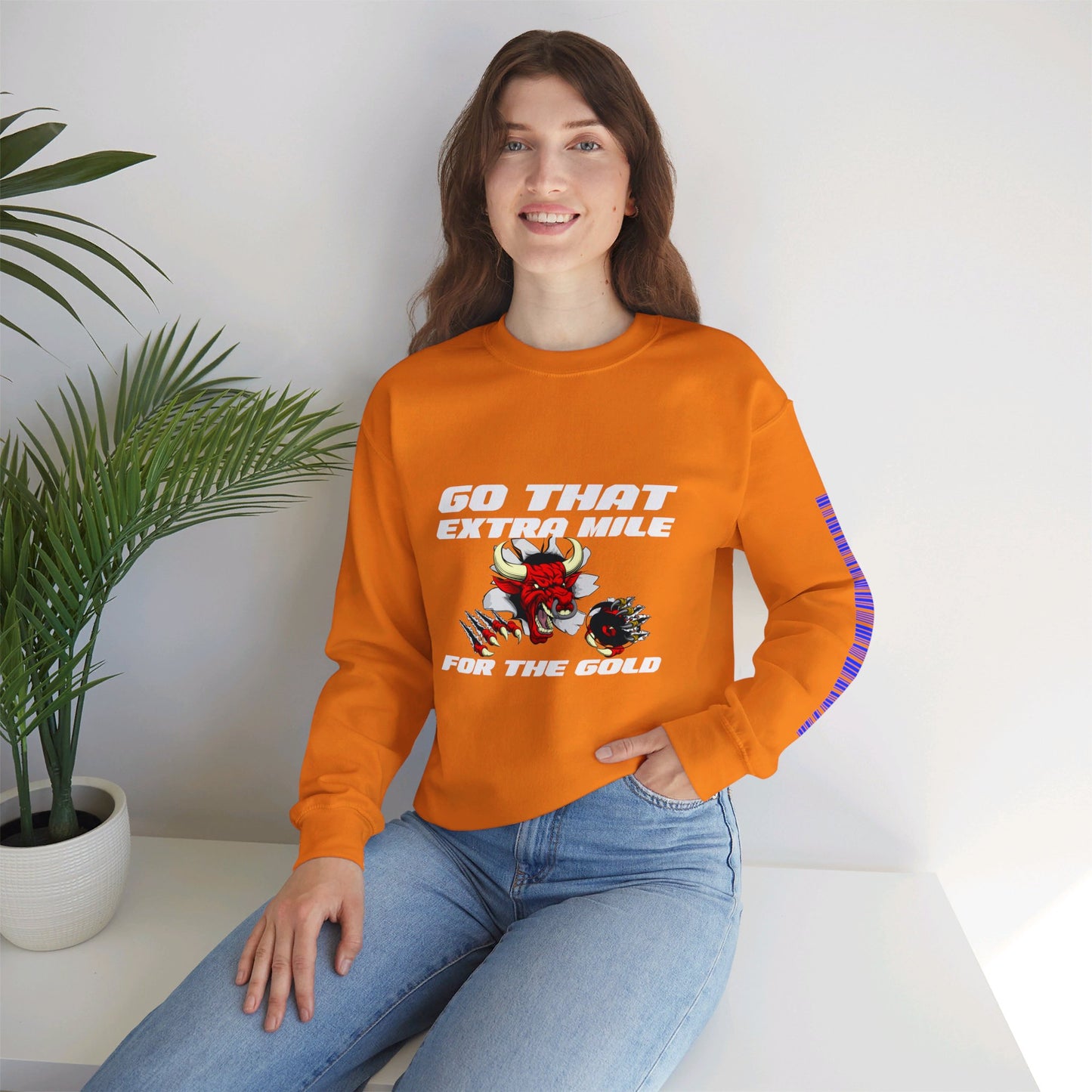 Unisex Heavy Blend™ Crewneck Sweatshirt_ N2 Sports Series SPW UHBCSS PT2WW005_ Limited Edition ‘Zeztz’ Brand Sports Elements by WesternWaves: