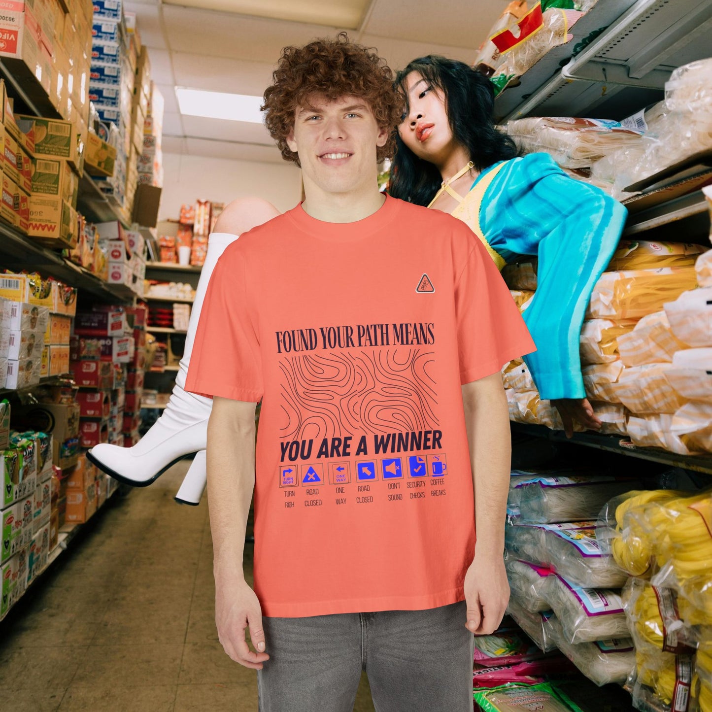 Unisex Garment-Dyed T-shirt_ N3+ Series USGDTS PT2WW005_ Comfort Colors 1717_ Limited Edition Fusion of Style by WesternWaves: