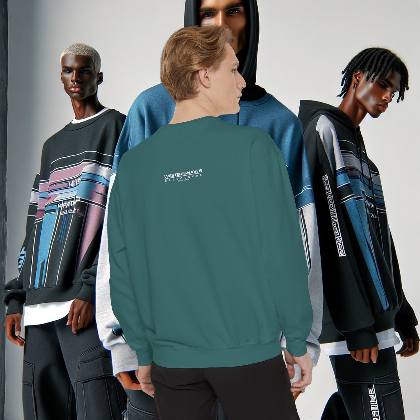 Predator & Prey Sweatshirt_ 03 Sep 2025_ Cozy Unisex Pullover, Nature Lover Apparel, Gifts for Wildlife Enthusiasts, Fall Fashion Layer