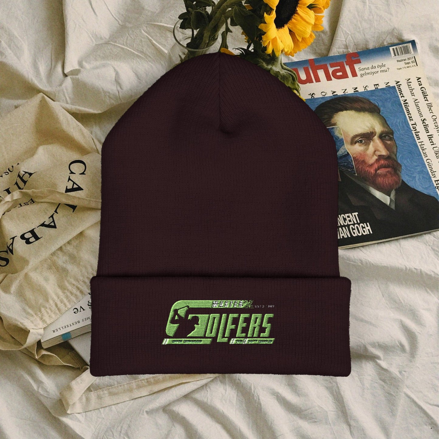 Classic Cuffed Beanie with Embroidered Design_ 06 Sep 2025_  Cozy Winter Accessories, Perfect Gift for Golf Lovers, Trendy Casual Wear, Ideal for [...]