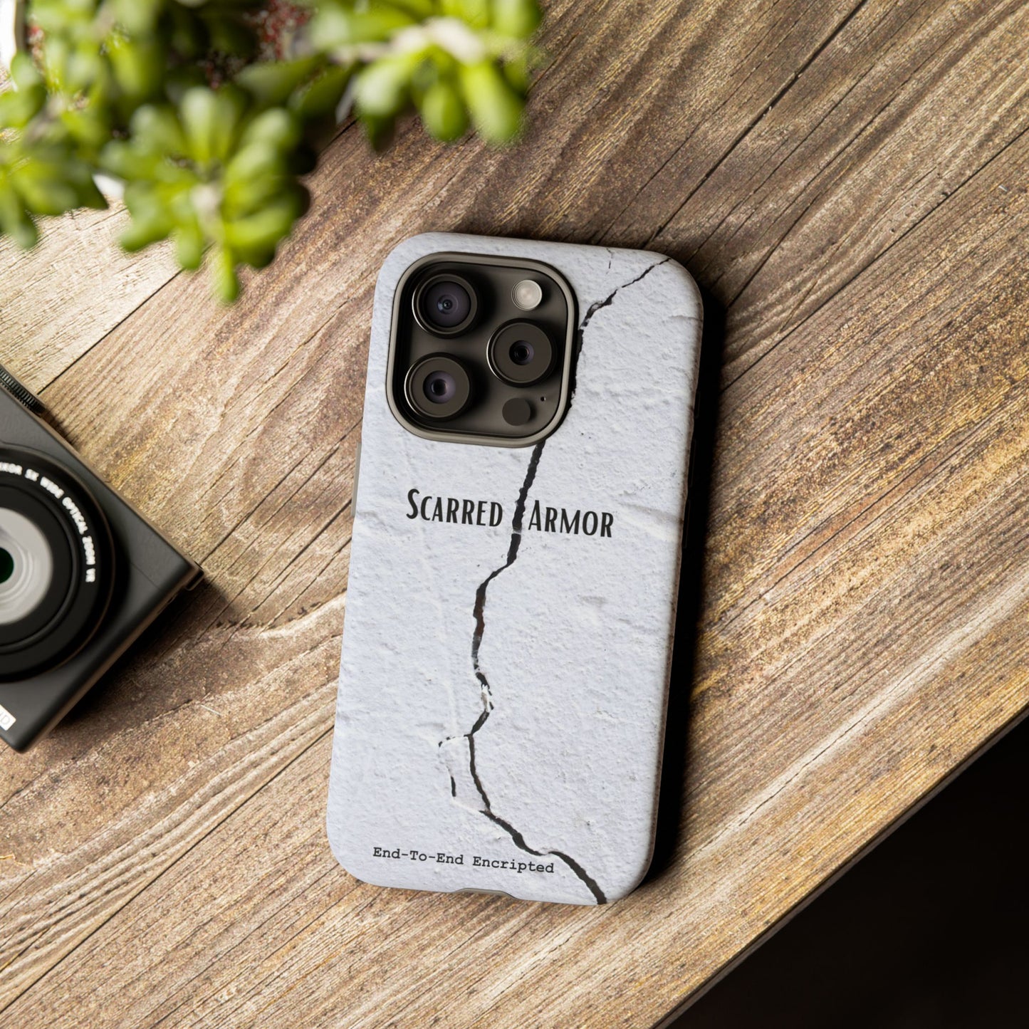 Tough iPhone Cases Phone Case_ Series N8+ TCPCASE PT2WW001_ Limited Edition  Scarred Armor Design iPhone Cases by WesternWaves: