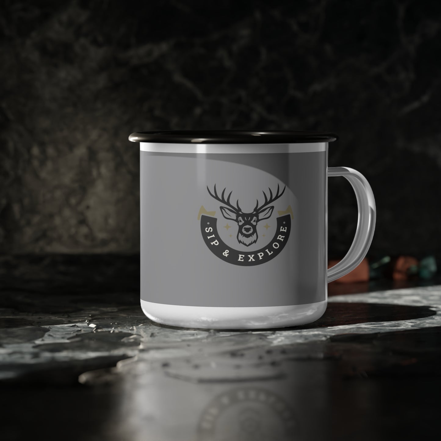 Enamel Camp Cup -  NSeries SPW ECC PT2WW005_ Wilderness Wanderer Limited Edition by WesternWawes