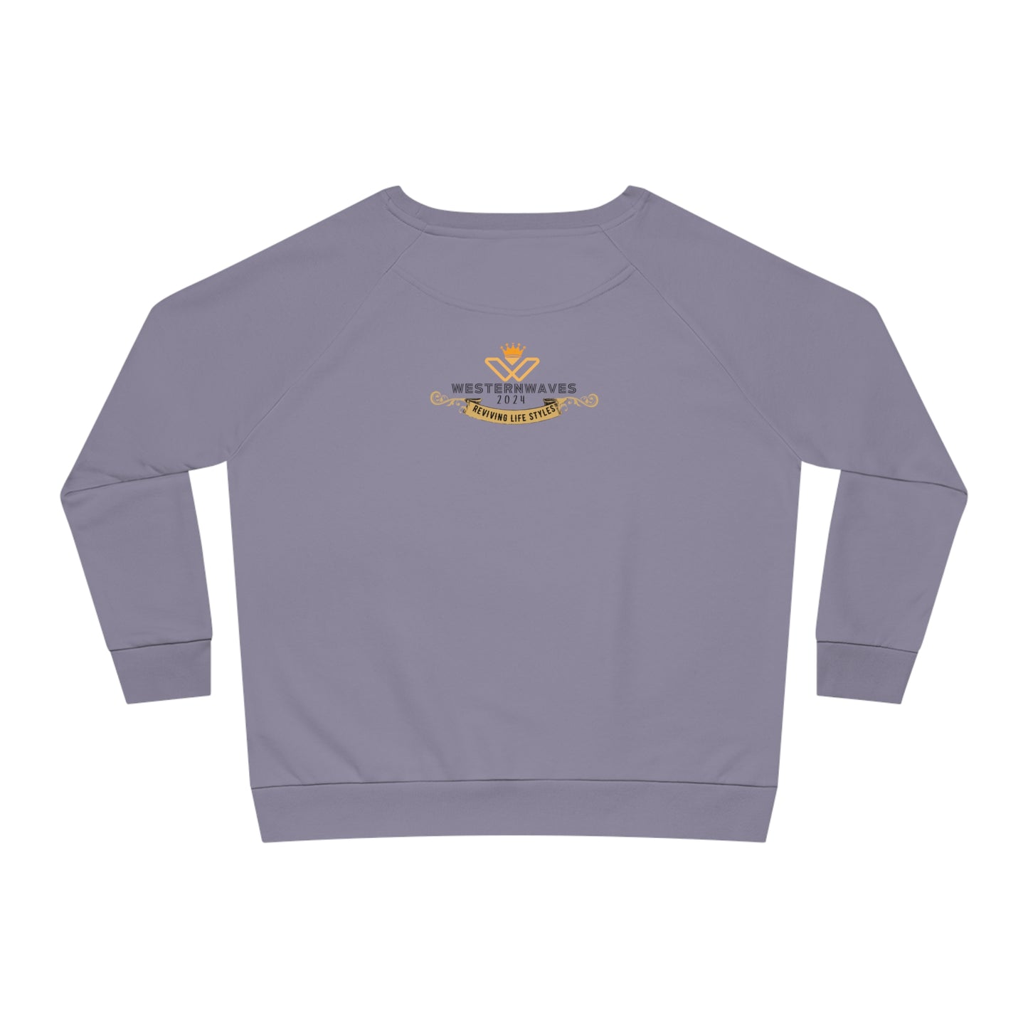 Women's Dazzler Relaxed Fit Sweatshirt _ N2 Series SPW WDRFSS PT2WW003_ Limited Edition Attribution to Stanley/Stella by WesternWaves: