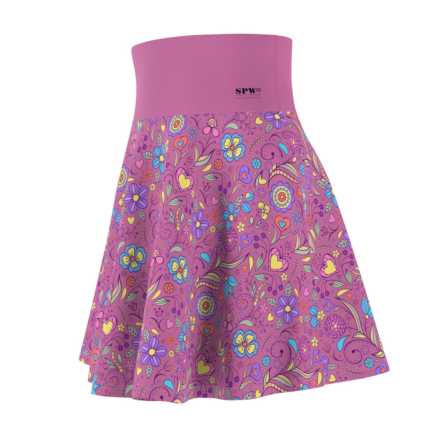 Women's Skater Skirt (AOP)_N Series SPW WSSAOP PT2WW003_Freedom Flare Limited Edition by WesternWaves