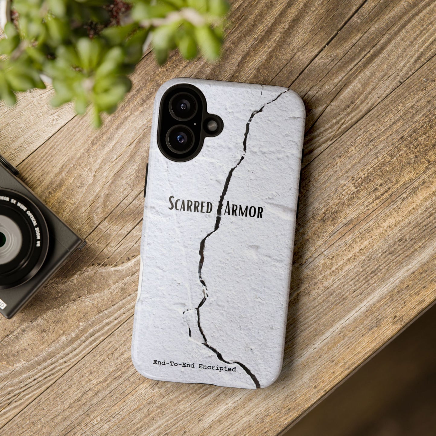 Tough iPhone Cases Phone Case_ Series N8+ TCPCASE PT2WW001_ Limited Edition  Scarred Armor Design iPhone Cases by WesternWaves: