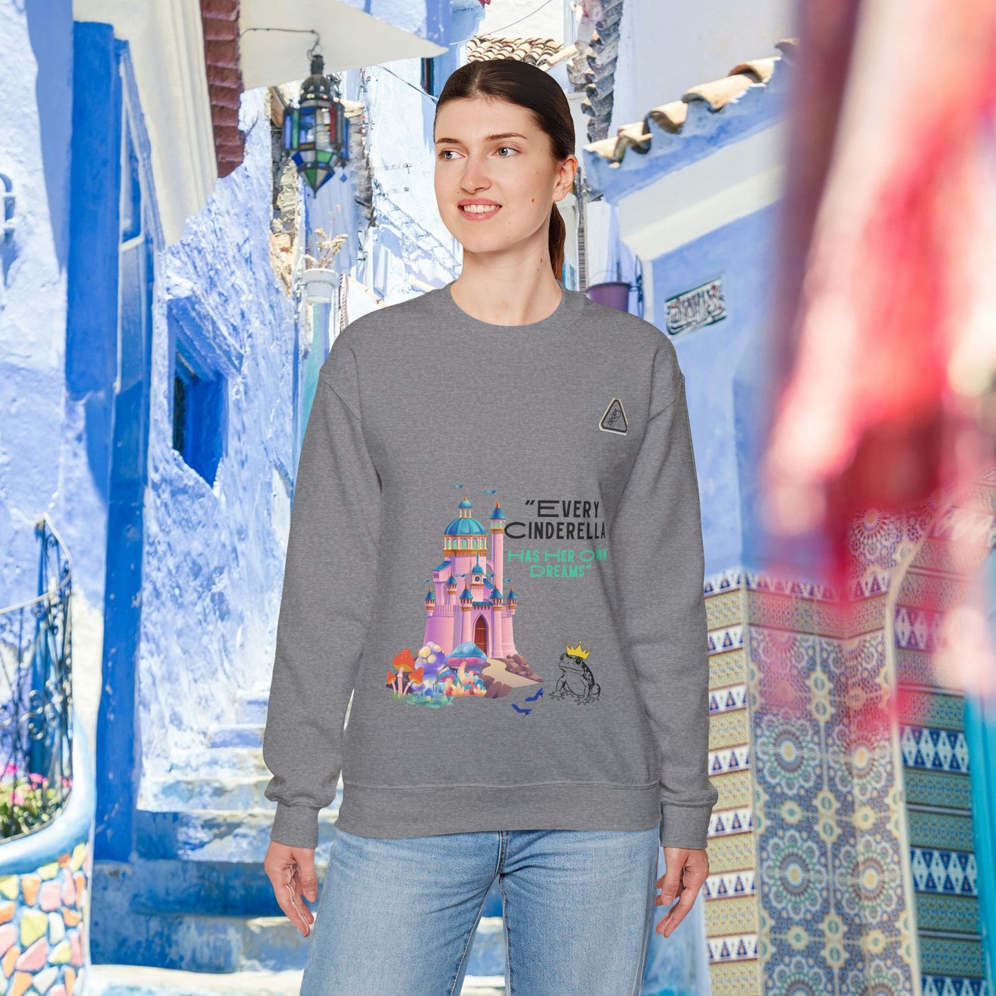 Unisex Heavy Blend™ Crewneck Sweatshirt_ N2 Series UHBCSS PT2WW007_ Limited Edition Pure Luxury  By WesternWaves: