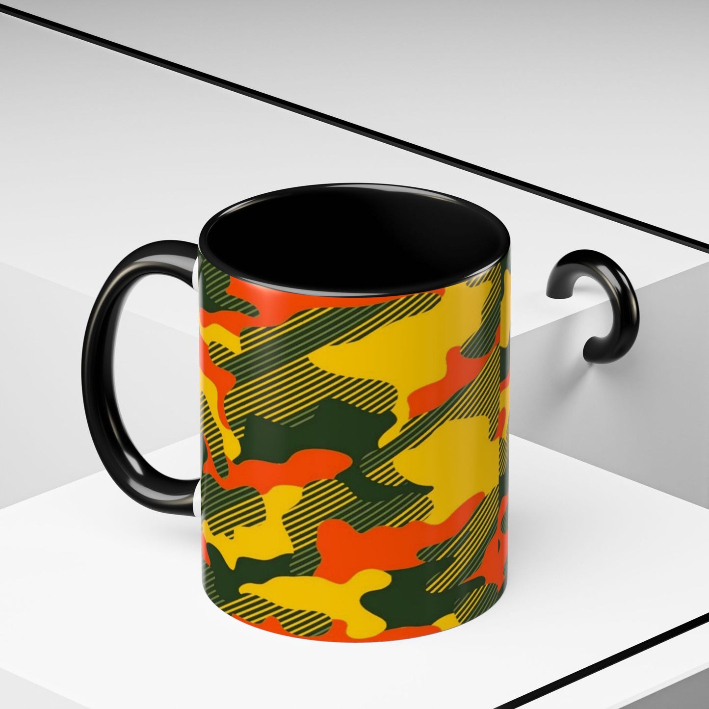 Accent Coffee Mug 11oz, 15 oz_ N2 Series ACM11OZ PT2WW001_ Vibrant Limited Edition Design by WesternWawes
