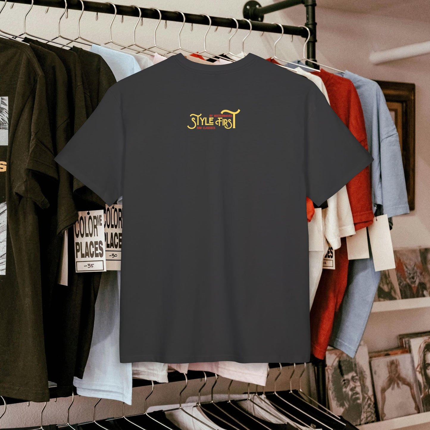 Unisex Oversized Tee_ N6+ Series USOSTEE PT2WW003_ Limited Edition by WesternWaves: