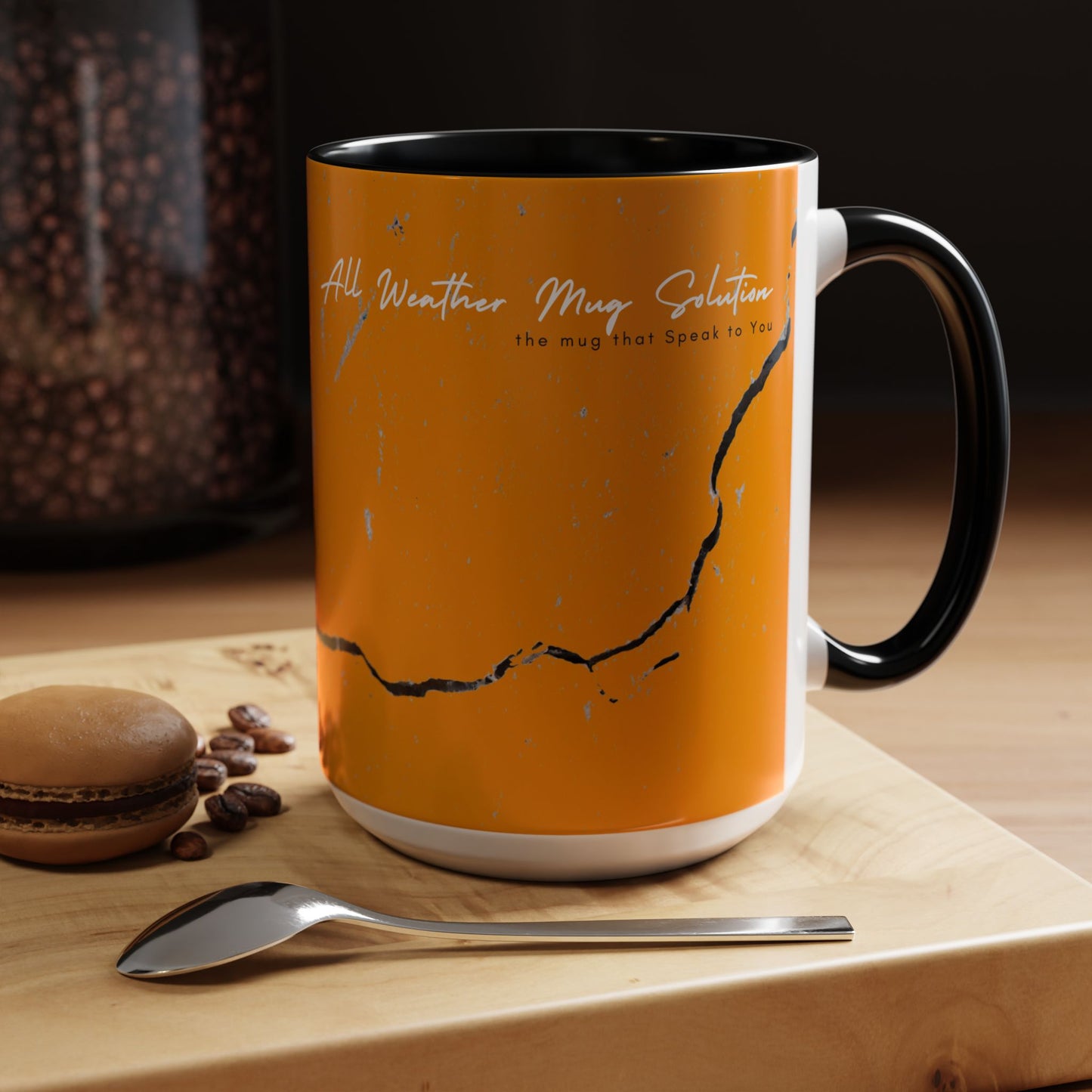 Accent Coffee Mug 11, 15oz_ N2 Series SPW ACM11OZ PT2WW009_ Limited Edition Perfect Blend of Style by WesternWaves: