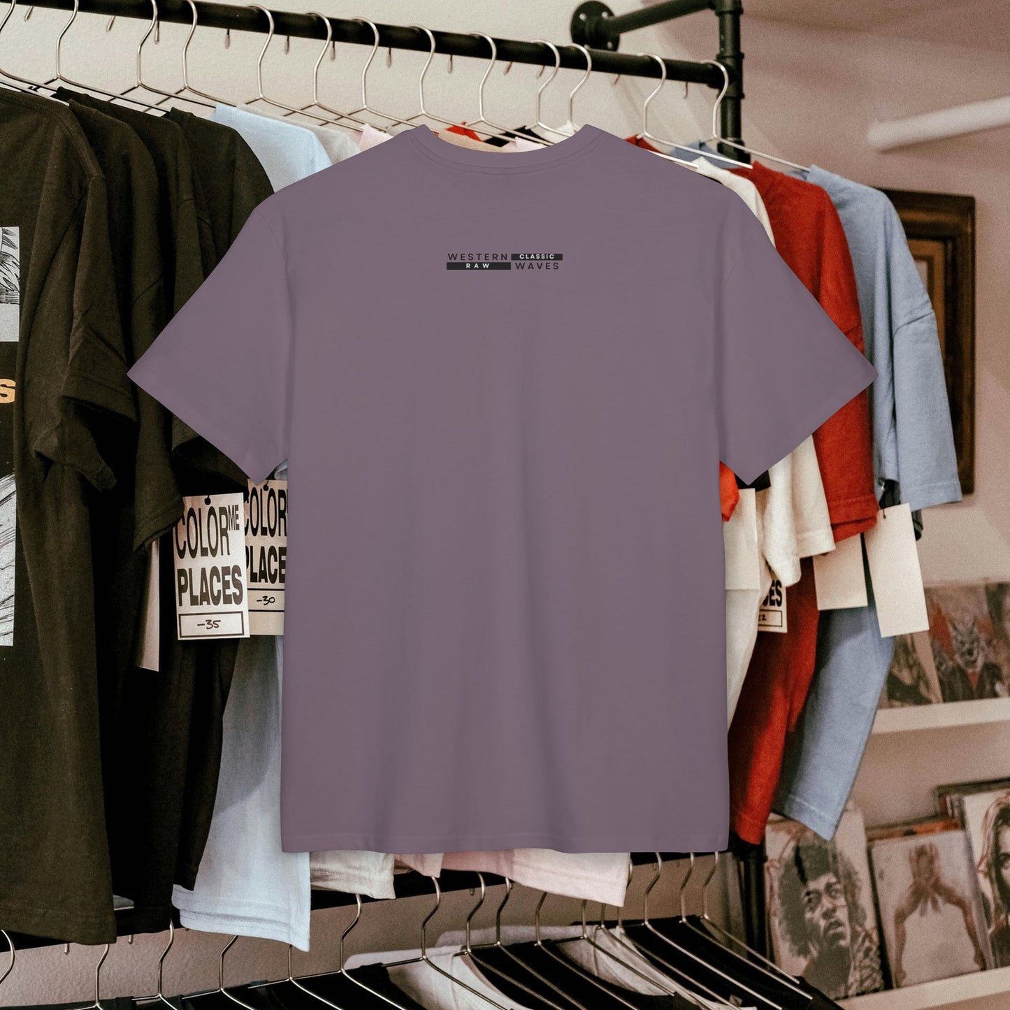 Unisex Oversized Tee_ N6+ Series USOSTEE PT2WW005_ Limited Edition by WesternWaves