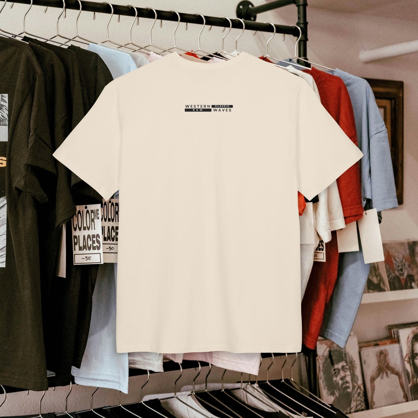 Unisex Oversized Tee_ N6+ Series USOSTEE PT2WW005_ Limited Edition by WesternWaves