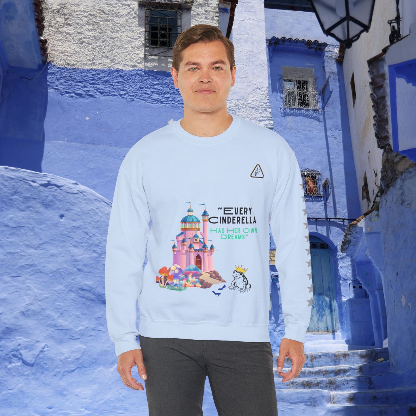 Unisex Heavy Blend™ Crewneck Sweatshirt_ N2 Series UHBCSS PT2WW007_ Limited Edition Pure Luxury  By WesternWaves: