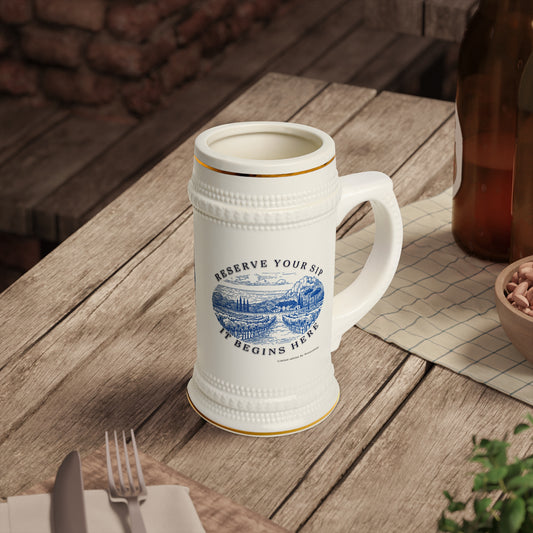 Beer Stein Mug – Raise the Bar with Personalized Touch_ N2 Series SPW BSM PT2WW002_Limited Edition Companion for Beer Enthusiasts by WesternWaves: