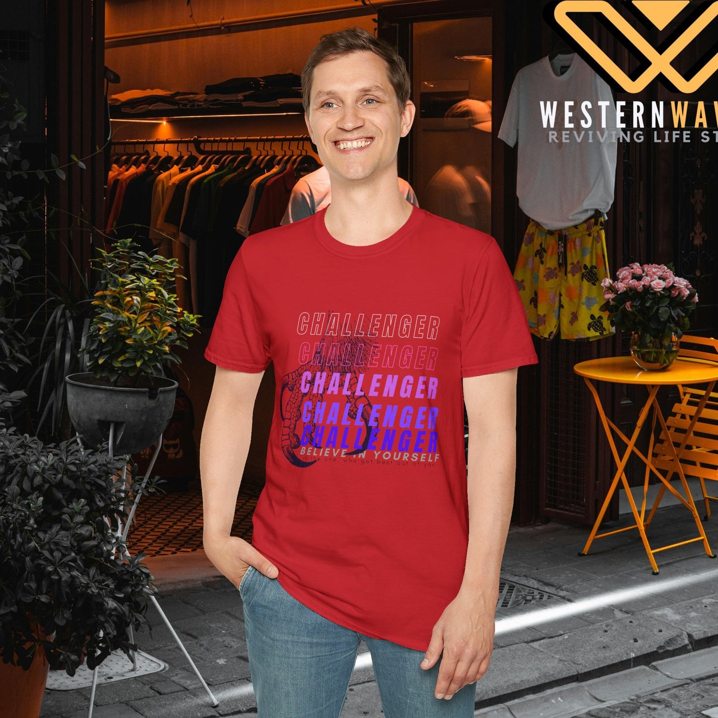 Unisex Softstyle T-Shirt_  N Series SPW USSTS FT2WW013_Limited Edition by WesternWaves: