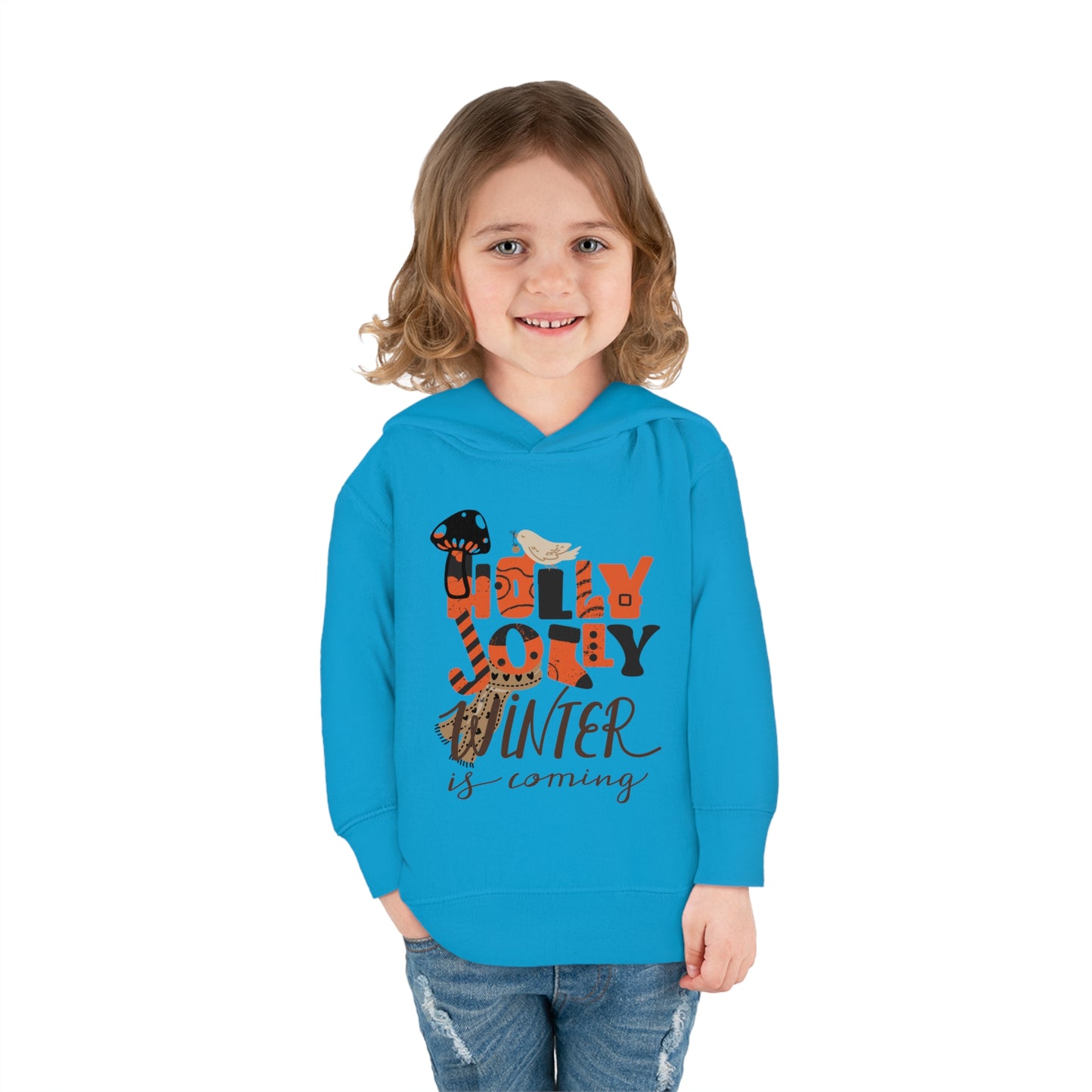 Toddler Pullover Fleece Hoodie – N2 Series SPW TPOFH PT2WW003_– Cozy, Durable & Personalized Limited Edition by WesternWaves: