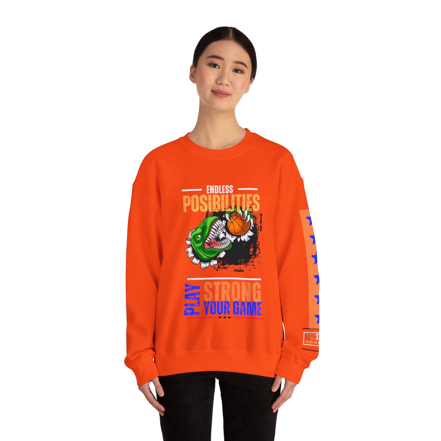 Unisex Heavy Blend™ Crewneck Sweatshirt_ N2 Series SPW UHBCSS PT2WW014_ Limited Edition Pure Luxury  By WesternWaves: