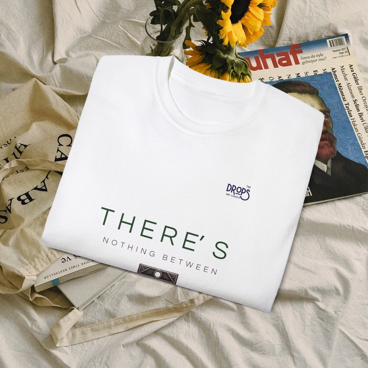 Unisex Ultra Cotton Tee - "There's Nothing Between Screens, Dreams & Fantasy" T-Shirt - Perfect for Dreamers and Creatives_ 07 May 2025_ 001