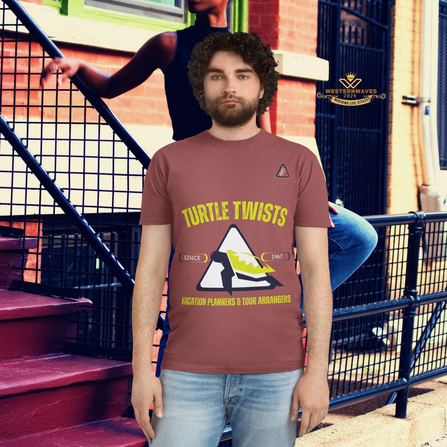 Unisex Faded T-Shirt - Turtle Twists Vacation Planners Graphic Tee_ 06 May 2025_ 001
