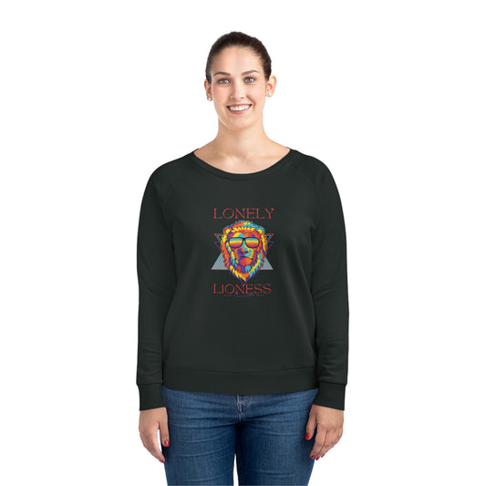 Women's Dazzler Relaxed Fit Sweatshirt _ N2+ Series WDRFSS PT2WW004_ Limited Edition Attribution to Stanley/Stella by WesternWaves: