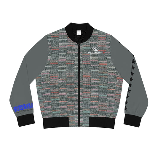 Women's Bomber Jacket (AOP)_ N2 Series SPW WBJAOP PT2WW003_ Limited Edition Durability with Comfortt by WesternWaves: