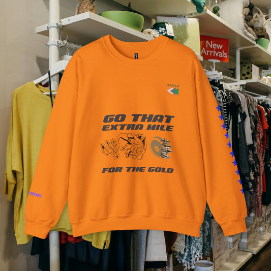 Unisex Heavy Blend™ Crewneck Sweatshirt_ N2 Sports Series UHBCSS PT2WW005_ Limited Edition ‘Zeztz’ Brand Sports Elements by WesternWaves: