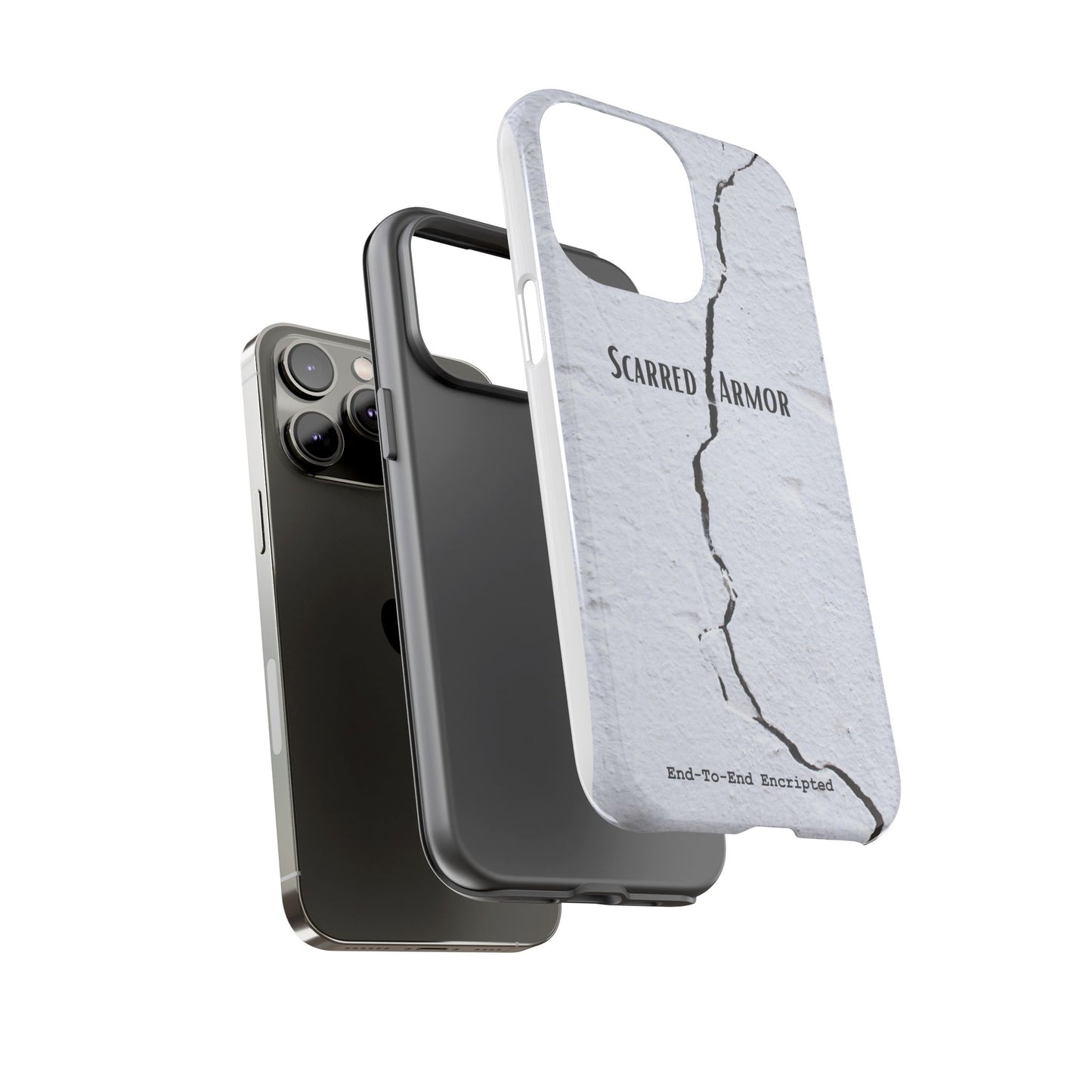 Tough iPhone Cases Phone Case_ Series N8+ TCPCASE PT2WW001_ Limited Edition  Scarred Armor Design iPhone Cases by WesternWaves: