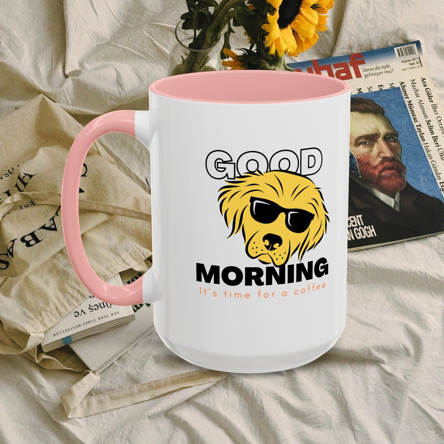 Accent Coffee Mug (11, 15oz)_ N+ Series ACMUG PT2WW012_ Limited Edition Mug by WesternWaves