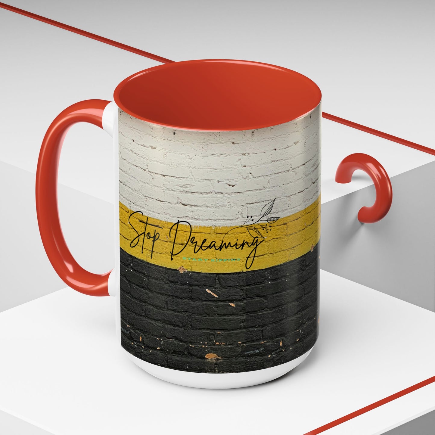 Accent Coffee Mug 11, 15oz_ N2 Series SPW ACM11OZ PT2WW012_ Limited Edition Perfect Blend of Style by WesternWaves: