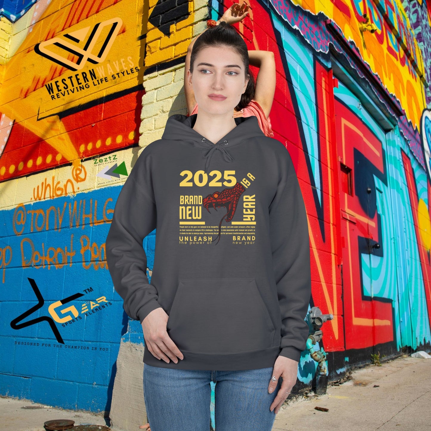 Unisex EcoSmart® Pullover Hoodie Sweatshirt