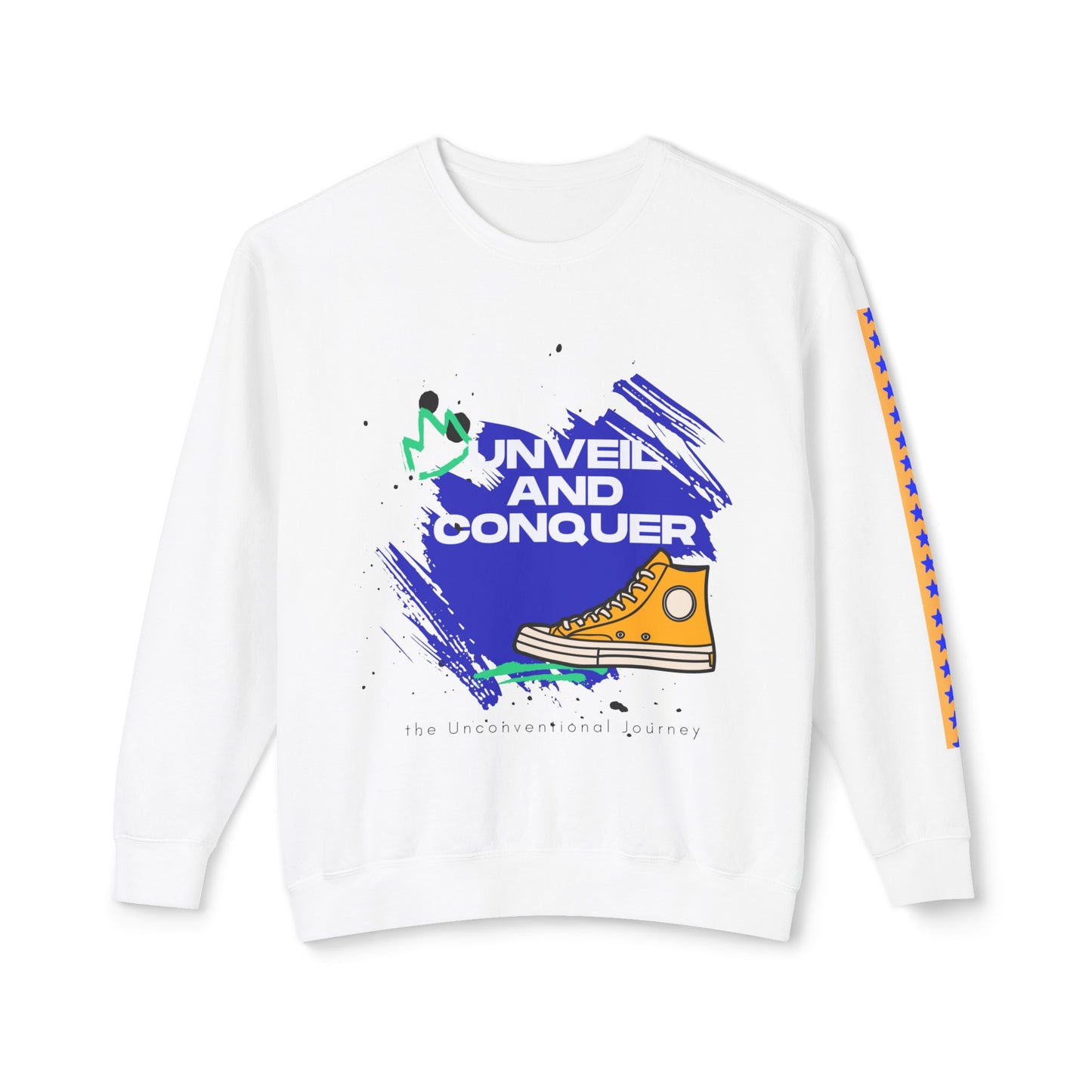 Unisex Lightweight Crewneck Sweatshirt_ N2 Series SPW ULWCSS PT2WW003_Limited Edition Unparalleled Quality by WesternWaves: