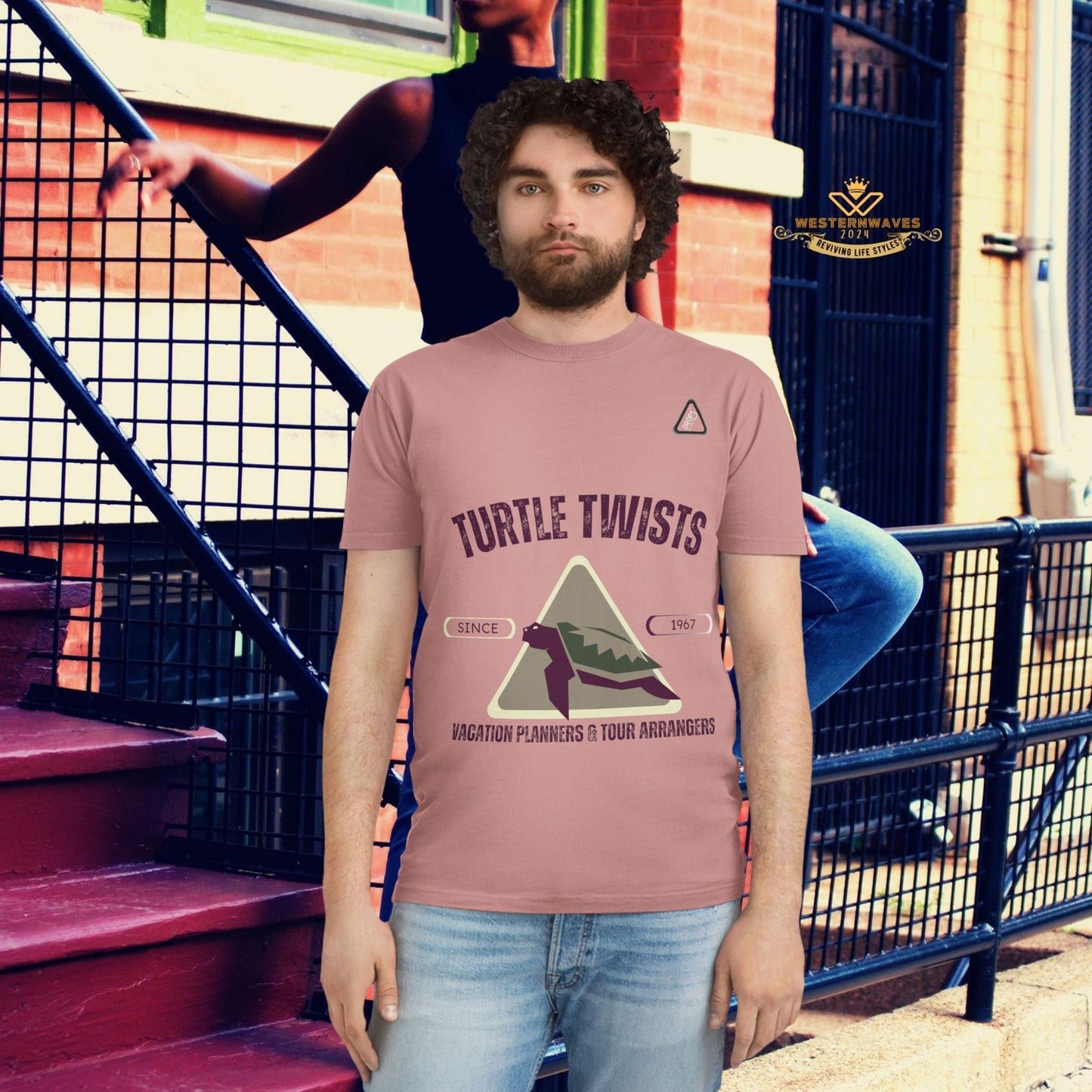 Unisex Faded T-Shirt - Turtle Twists Vacation Planners Graphic Tee_ 06 May 2025_ 001