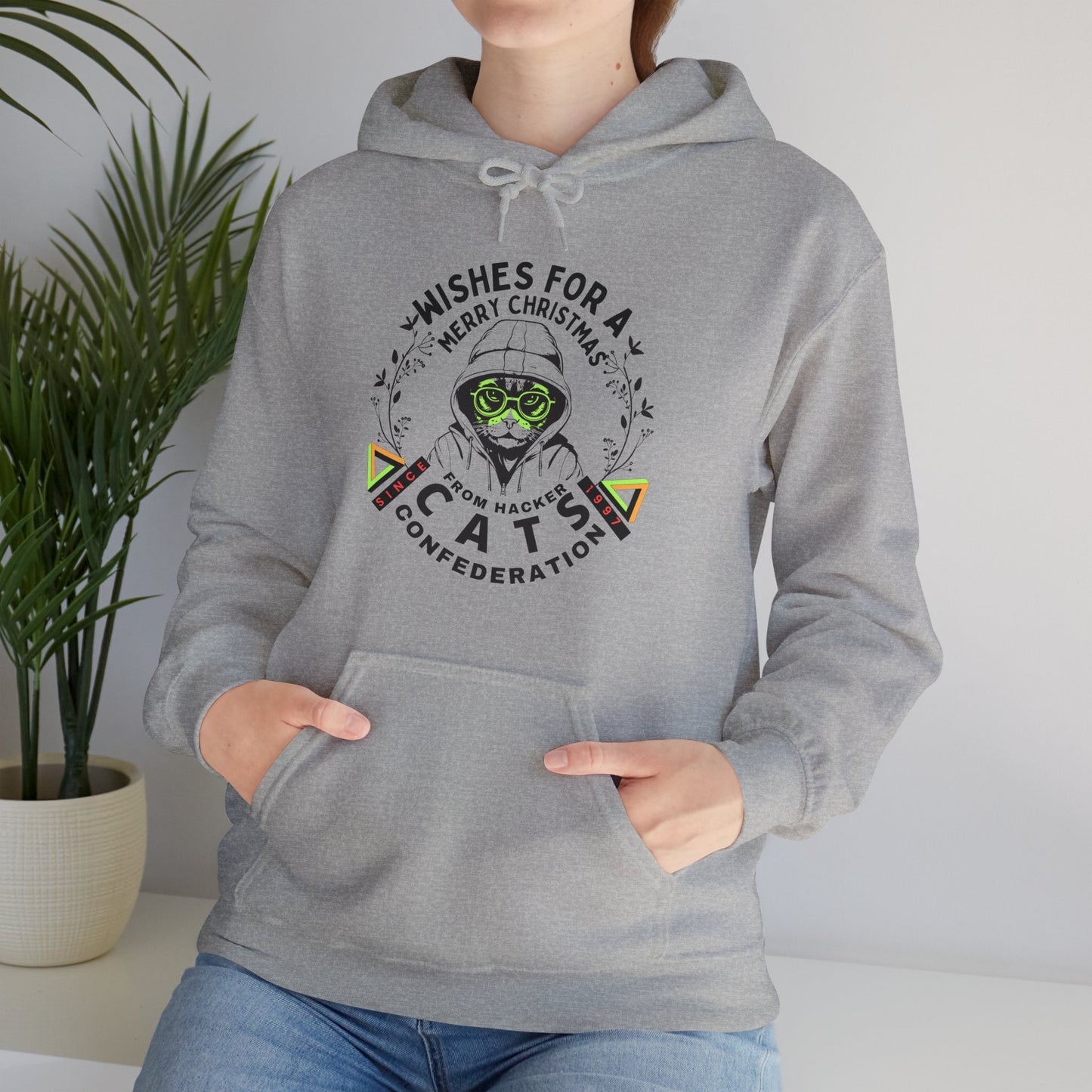 Unisex Heavy Blend™ Hooded Sweatshirt_ N2 Series SPW USHBHSS PT2WW001_ 2024 X’Mas Limited Edition by WesternWaves: