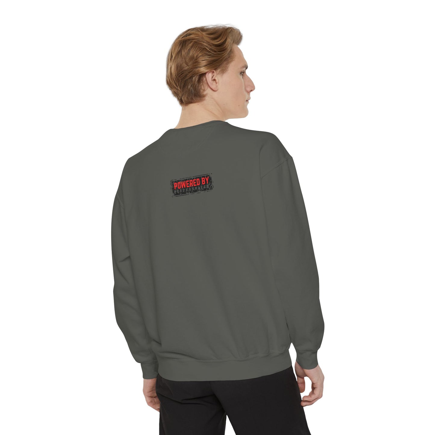 Motivational Unisex Garment-Dyed Sweatshirt, Cozy Pullover, Rise and Shine Apparel, Gift for Her, Inspirational Clothing