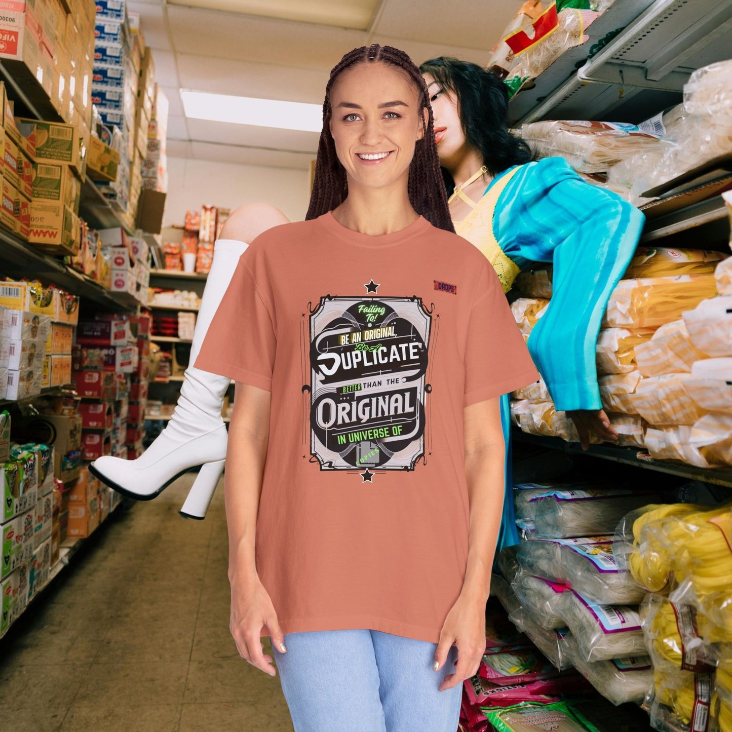 unisex garment-dyed t-shirt_ 09 July 2025_ Limited Edition Everyday Casual Wear by WesternWaves: