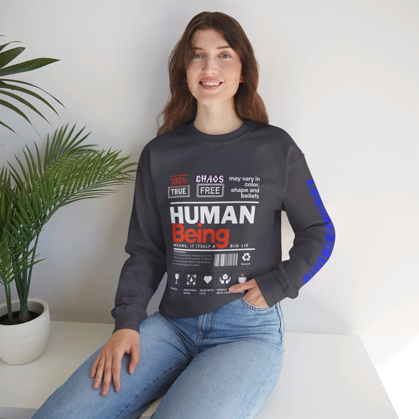 Unisex Heavy Blend™ Crewneck Sweatshirt_ N2 Series SPW UHBCSS PT2WW019_ Limited Edition Pure Luxury  By WesternWaves: