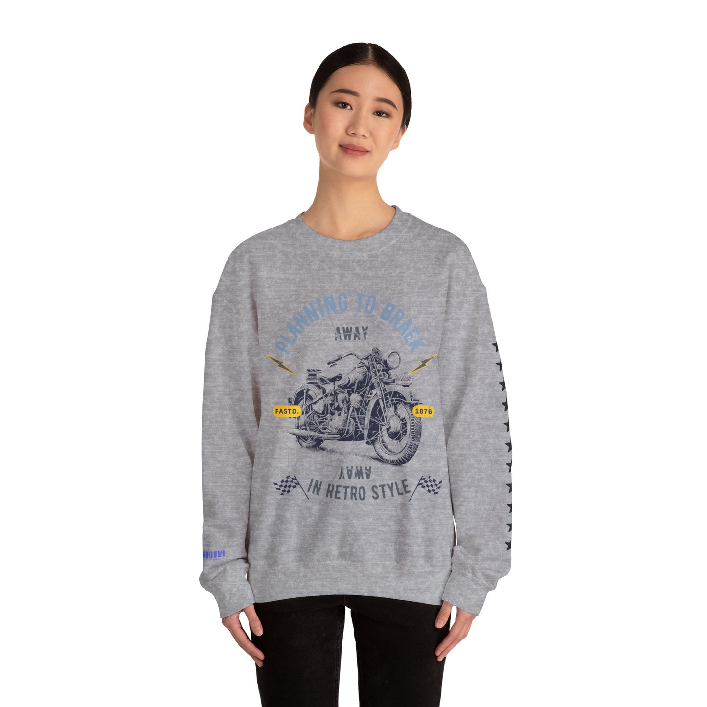 Unisex Heavy Blend™ Crewneck Sweatshirt_ N2 Series SPW UHBCSS PT2WW029_ Limited Edition Pure Luxury  By WesternWaves: