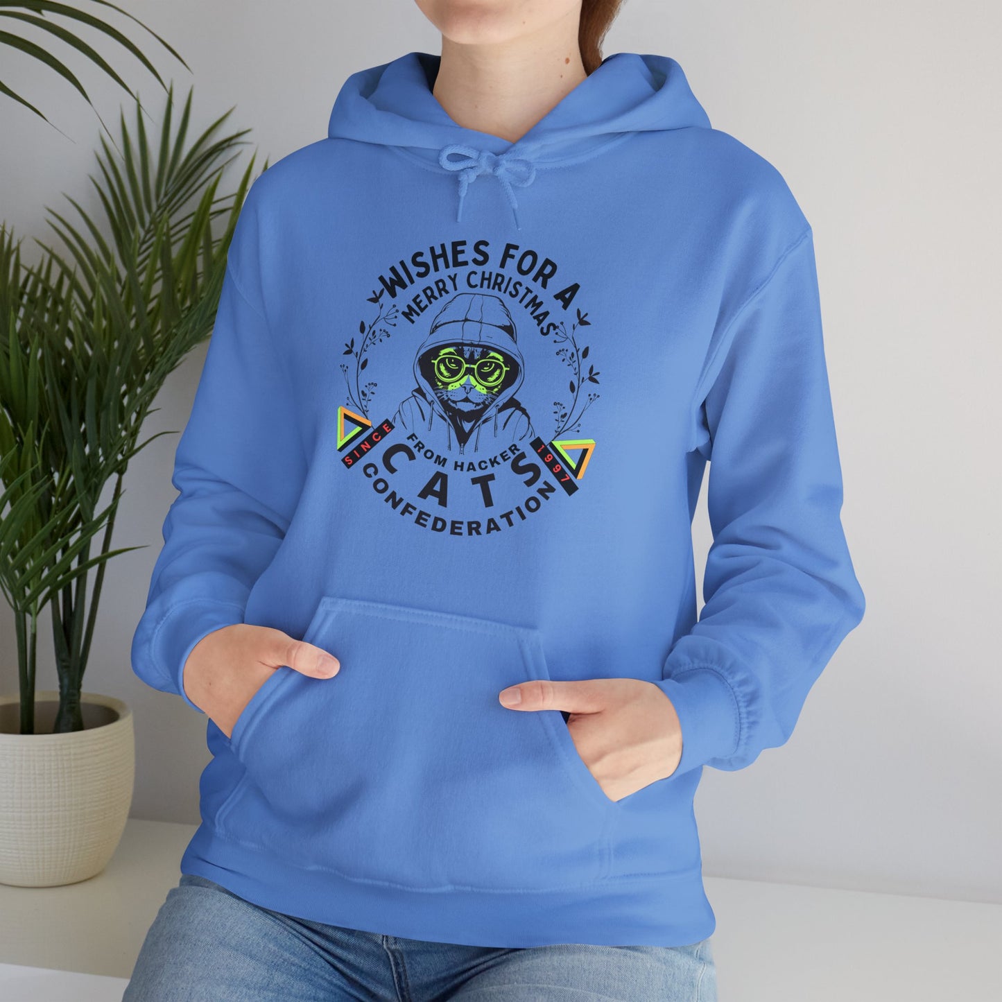 Unisex Heavy Blend™ Hooded Sweatshirt_ N2 Series SPW USHBHSS PT2WW001_ 2024 X’Mas Limited Edition by WesternWaves: