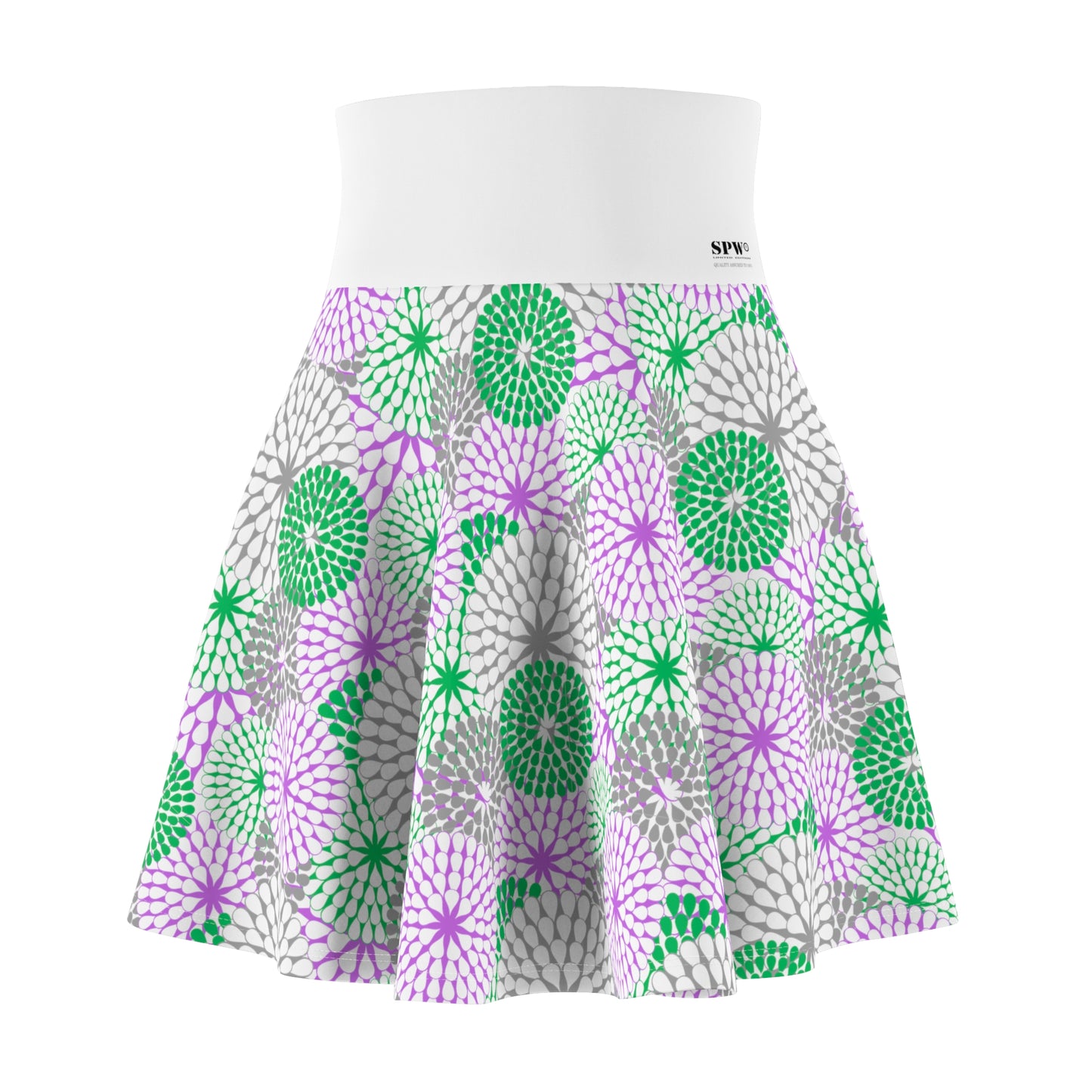 Women's Skater Skirt (AOP)_N Series SPW WSSAOP PT2WW004_Freedom Flare Limited Edition by WesternWaves