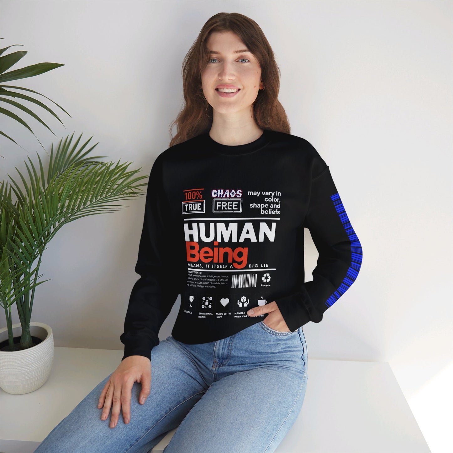 Unisex Heavy Blend™ Crewneck Sweatshirt_ N2 Series SPW UHBCSS PT2WW019_ Limited Edition Pure Luxury  By WesternWaves: