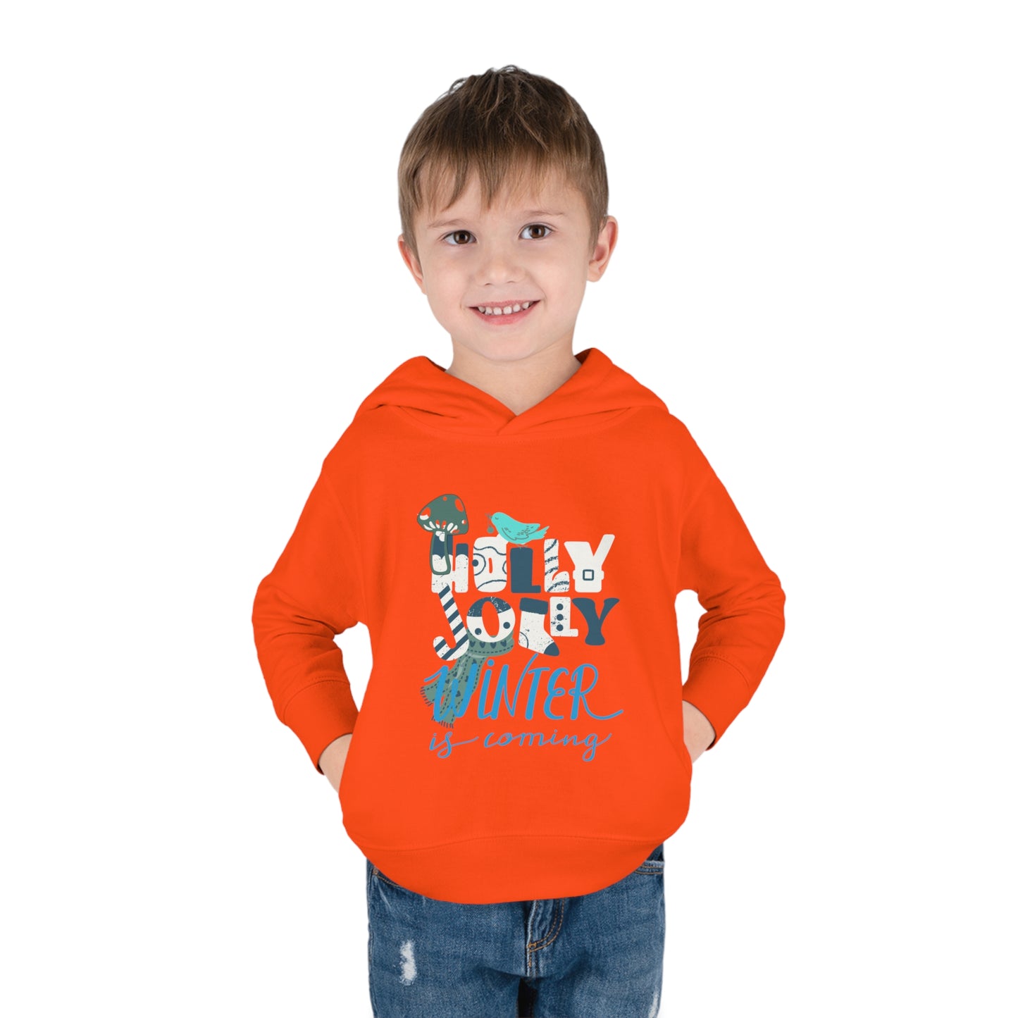 Toddler Pullover Fleece Hoodie – N2 Series SPW TPOFH PT2WW004_– Cozy, Durable & Personalized Limited Edition by WesternWaves: