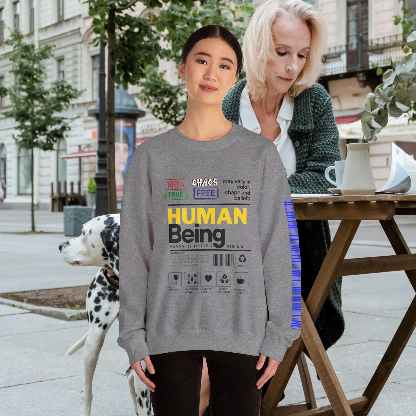 Unisex Heavy Blend™ Crewneck Sweatshirt_ N2 Series SPW UHBCSS PT2WW018_ Limited Edition Pure Luxury  By WesternWaves: