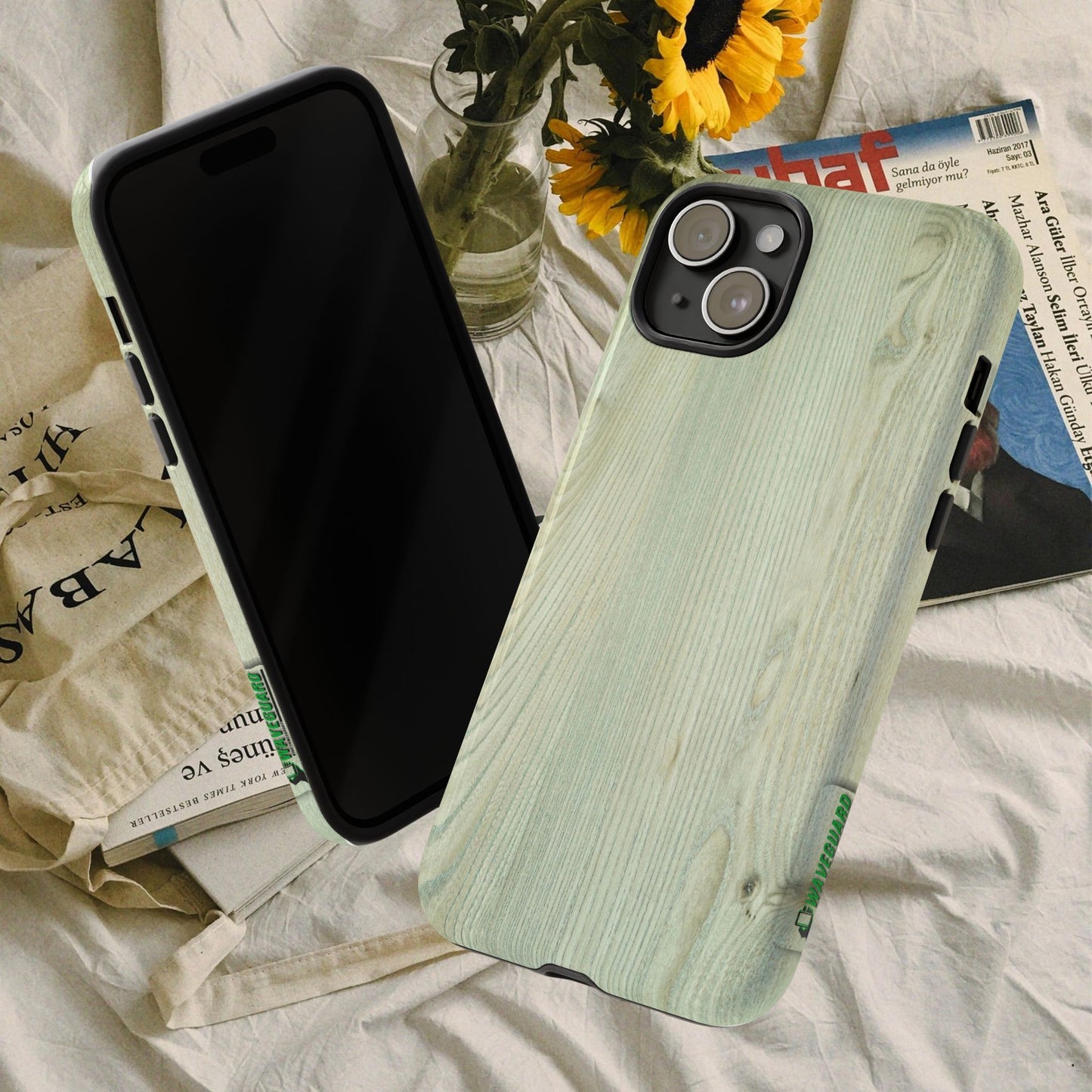 Tough Cases_ iPhone Case_ Series N8+ TCPCASE PT2WW005_ Limited Edition  Wooden Grain Phone Case for iPhones by WesternWaves_