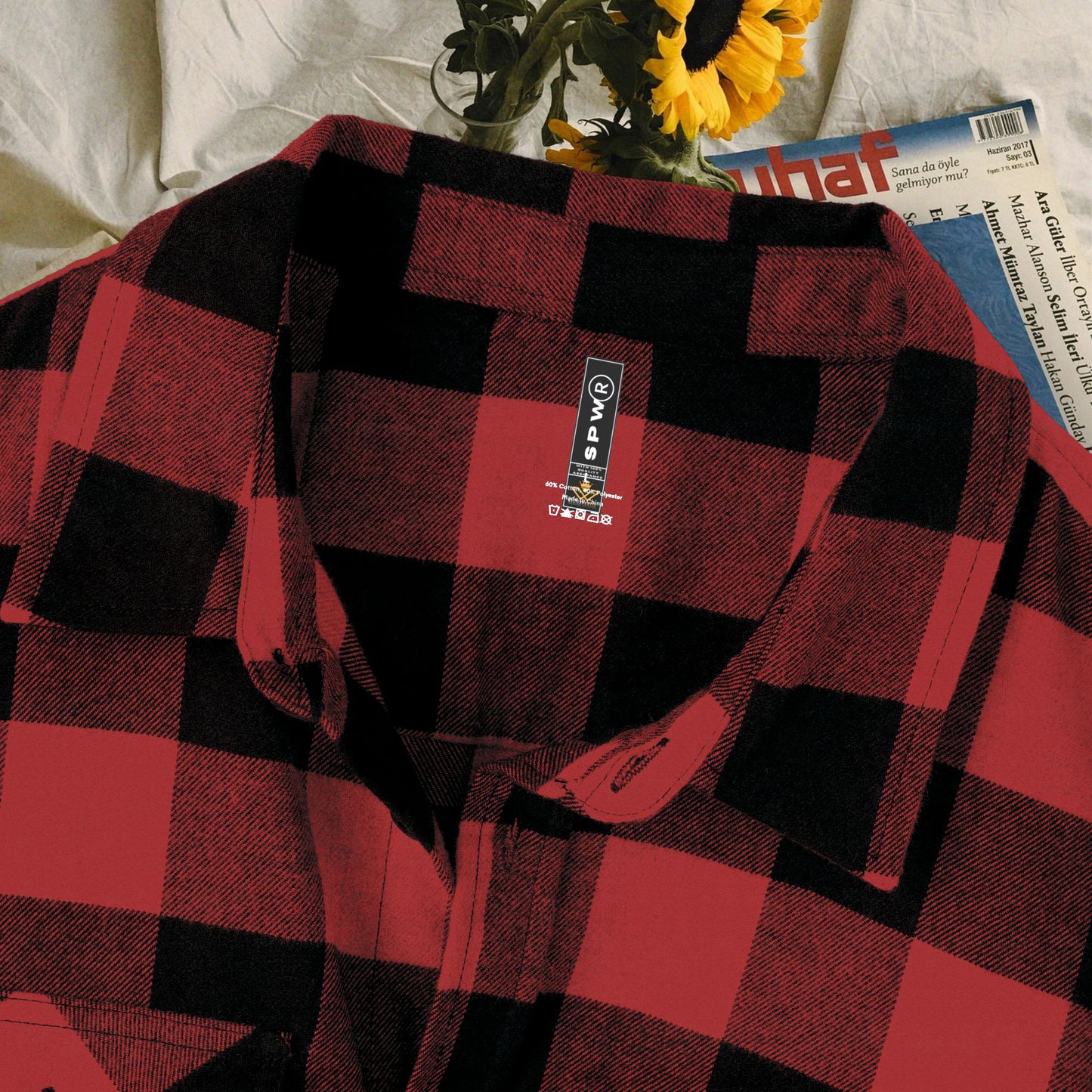 Unisex Flannel Shirt_ N3+ Series USFS PT2WW001_ Limited Edition Personalized Flannel Shirt by WesternWaves: