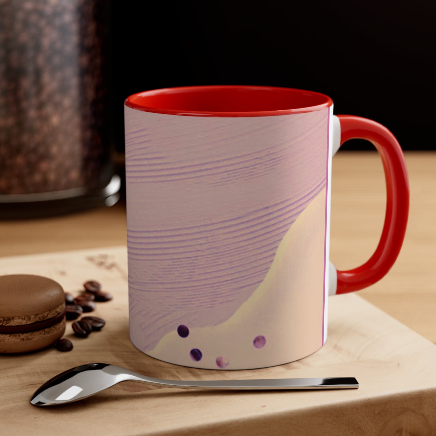 Accent Coffee Mug 11oz_ NSeries SPW ACM11OZ PT2WW011_ Vibrant Limited Edition Design by WesternWawes