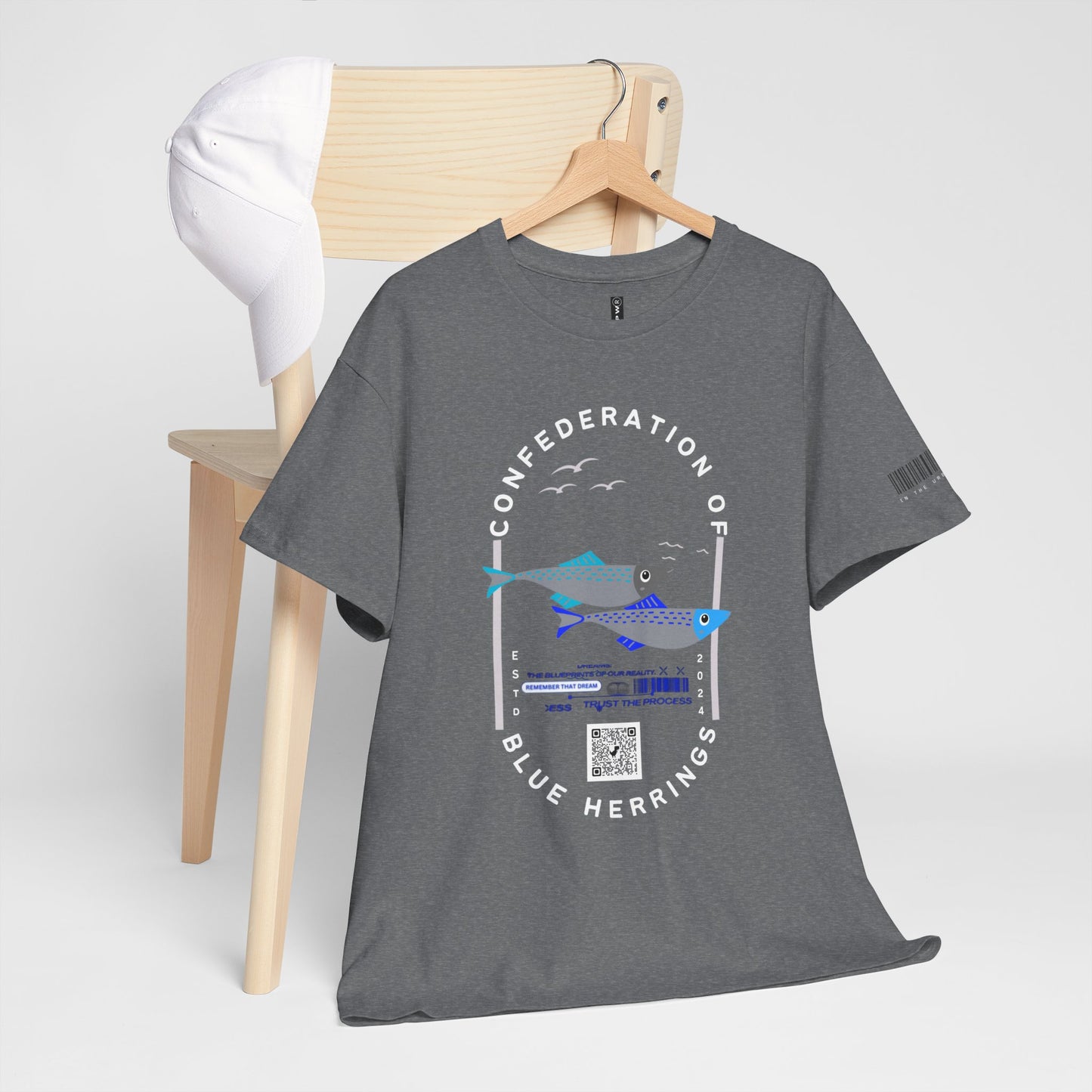 Unisex Heavy Cotton Tee_ Crafted from premium 100% cotton_ N2 Series SPW UHCT PT2WW003A_ Limited Edition Maximum Comfort  by WesternWaves: